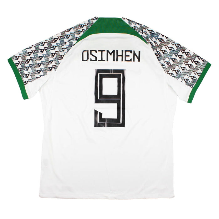 Nigeria 2021-2023 Away Shirt (XL) (Osimhen #9) (Excellent)