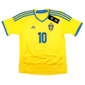 Sweden 2013-14 Home Shirt (MB) Ibrahimovic #10 (Very Good)_1