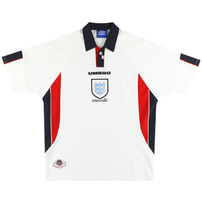 England 1997-99 Home Shirt (2XL) (Very Good)