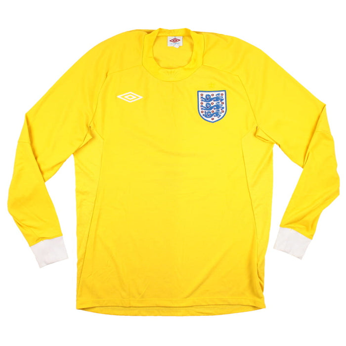 England 2010-11 Goalkeeper Long Sleeve Shirt (M) (Excellent)