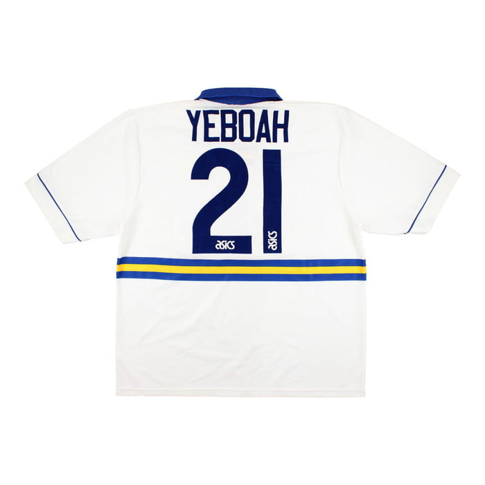 Leeds 1993-95 Home Shirt (XL) Yeboah #21 (Excellent)