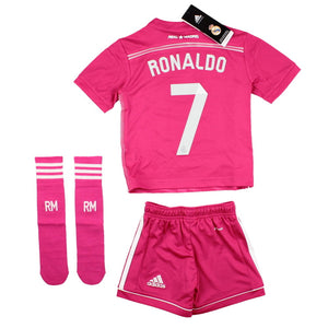 Real Madrid 2014-15 Away Infant Kit (Ronaldo #7) (18-24m) (Mint)_0