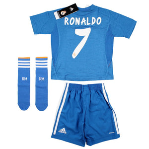 Real Madrid 2013-14 Away Infant Kit (Ronaldo #7) (1-2y) (Mint)_0