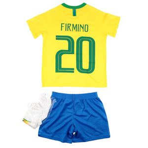 Brazil 2018-19 Home Infant Kit (Firmino #20) (SB) (Mint)_0