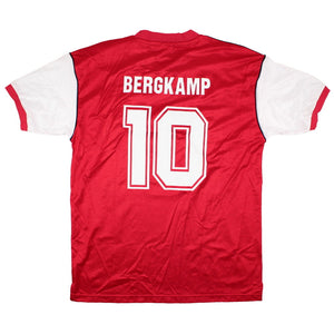 Arsenal 1986-1988 Retro Home Shirt (XL) Bergkamp #10 (Mint)_0