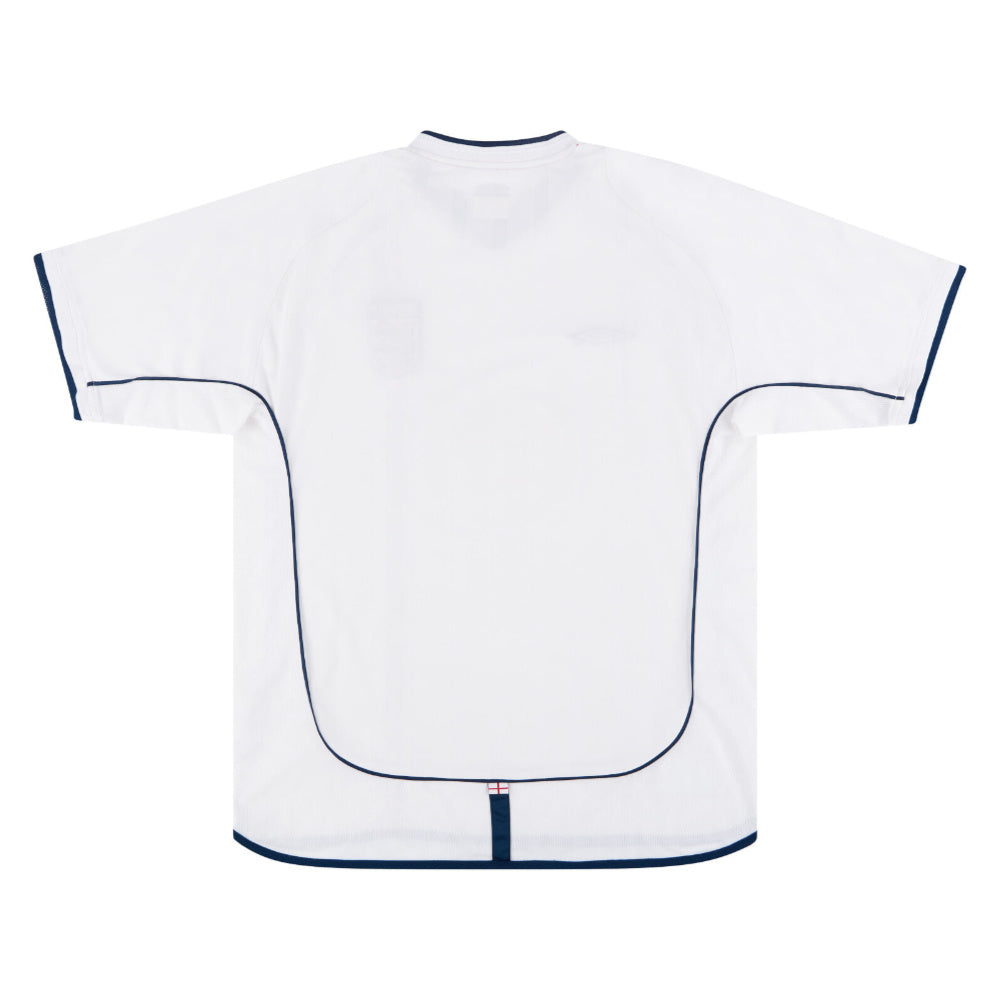 England 2001-03 Home Shirt (L) (Good) (GERRARD 4)_1