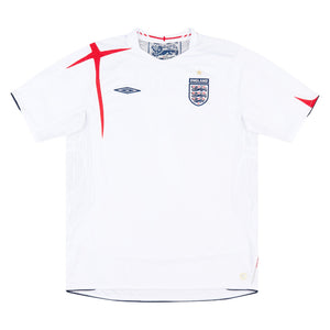 England 2005-2007 Home Shirt (XXL) (Excellent)_0