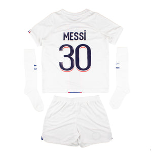 PSG 2022-23 Third Mini Kit (XL Boys 7-8y) Messi #30 (BNWT)_0