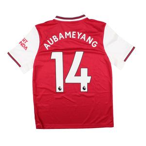 Arsenal 2019-20 Home Shirt (13-14 yrs) Aubameyang #14 (BNWT)_0