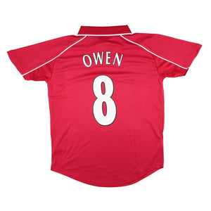 Liverpool 2000-02 Retro Home Shirt (M) Owen #8 (BNWT)_0