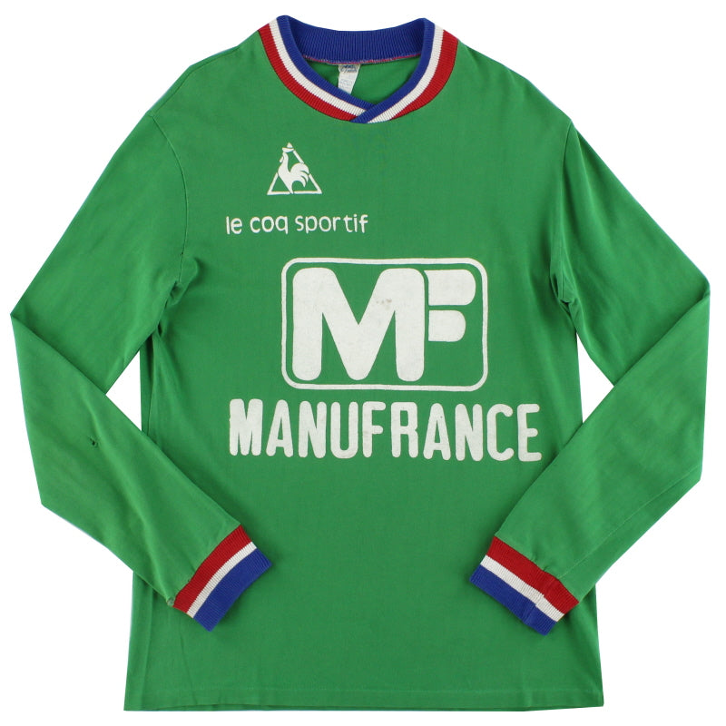 1975-76 Saint Etienne Le Coq Sportif Home Shirt L/S