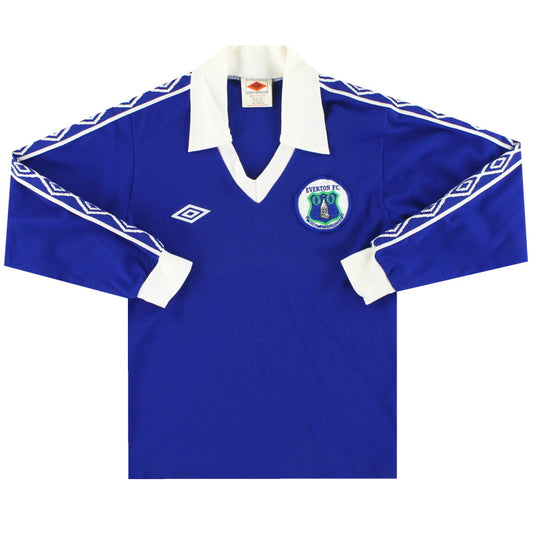 1978-79 Everton Umbro Home Shirt L/S