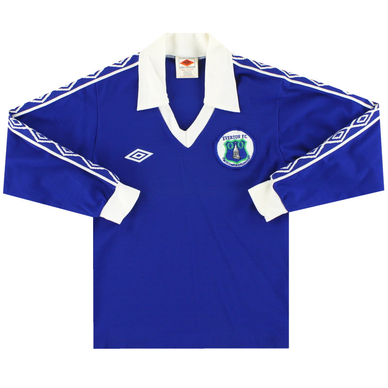 1978-79 Everton Umbro Home Shirt L/S