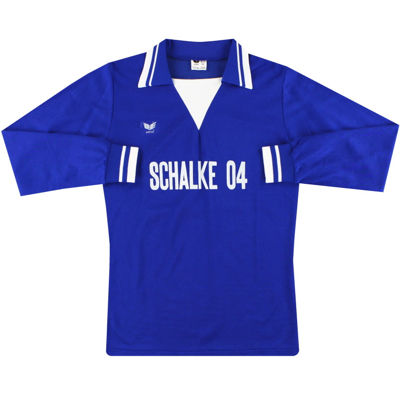 1978-79 Schalke Erima Home Shirt L/S