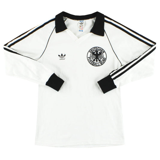 1980-82 West Germany adidas Home Shirt L/S *Mint*