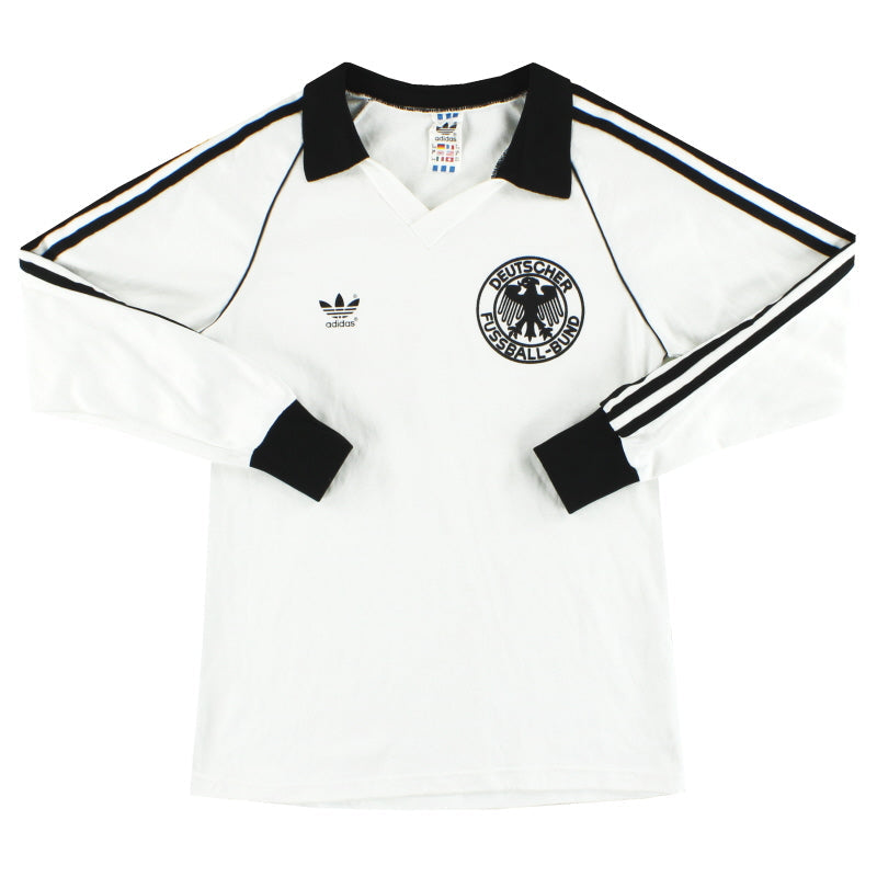 1980-82 West Germany adidas Home Shirt L/S *Mint*