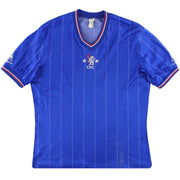 1981-83 Chelsea Le Coq Sportif Home Shirt S - Classic Football Kit