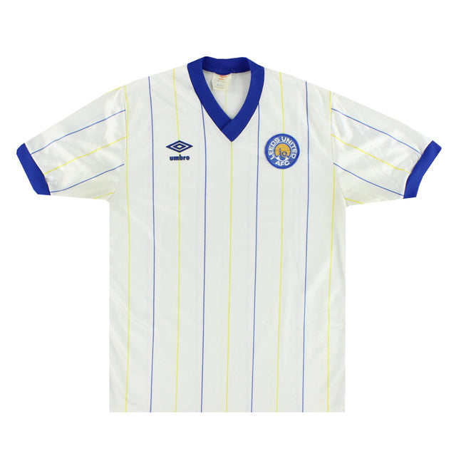 1981-84 Leeds Umbro Home Shirt M