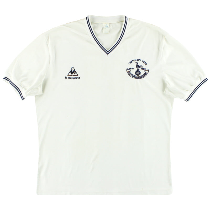 1982-83 Tottenham Le Coq Sportif Centenary Home Shirt M
