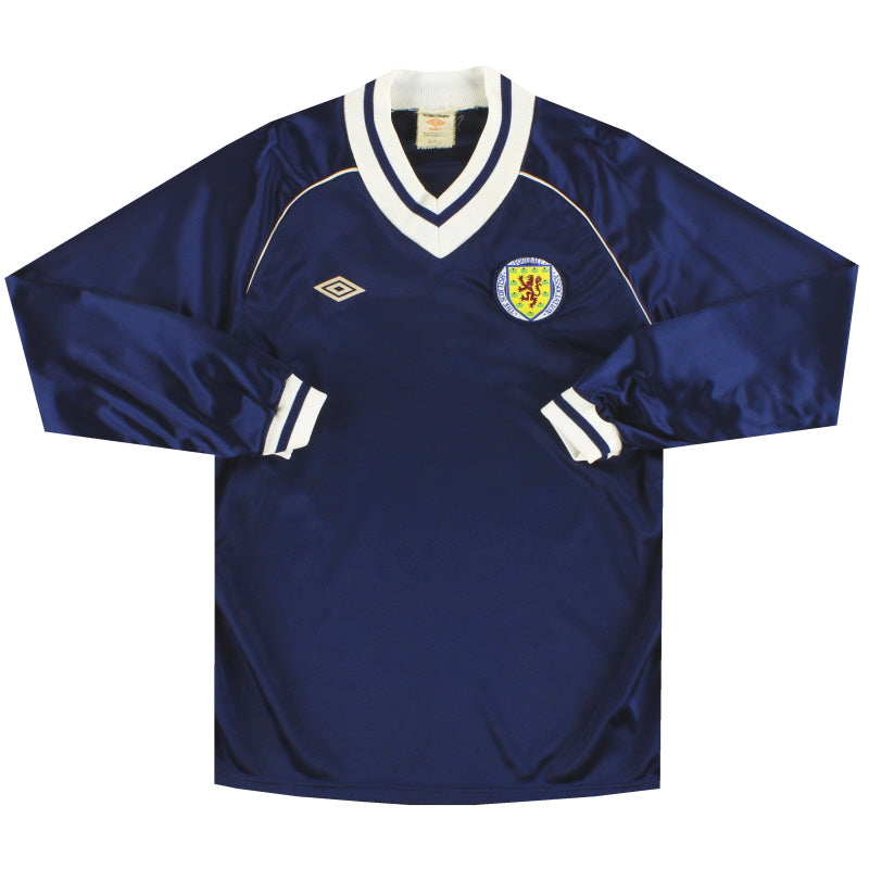 1982-85 Scotland Umbro Home Shirt L/S