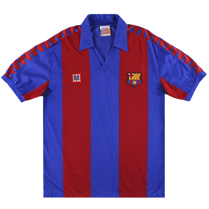 1982-89 Barcelona Meyba Home Shirt Y