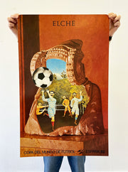 1982 Elche Copa Del Mundo De Futbol Espana Original Print
