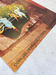 1982 Elche Copa Del Mundo De Futbol Espana Original Print