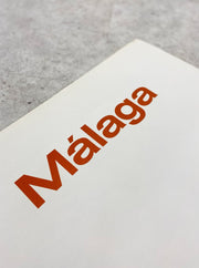 1982 Malaga Copa Del Mundo De Futbol Espana Original Print