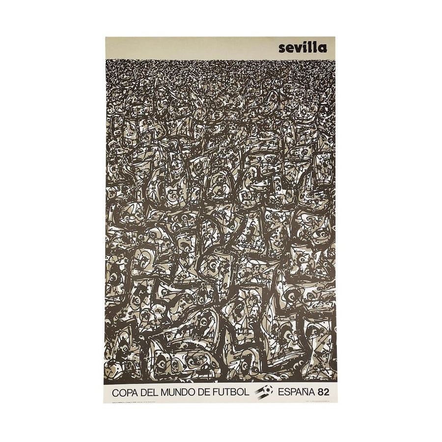 1982 Sevilla Copa Del Mundo De Futbol Espana Original Print