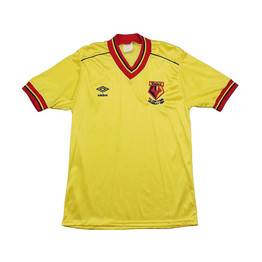 1982/85 Watford *Fa Cup Final* Home Shirt (M) Umbro