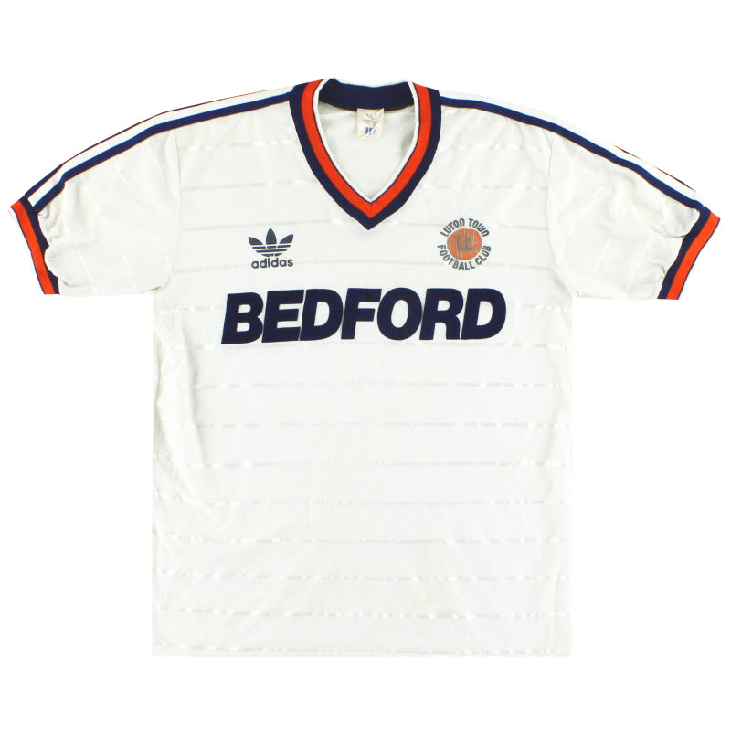 1984-85 Luton Town adidas Home Shirt S
