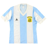 1984-86 Argentina Le Coq Sportif 'Campeon Del Mundo' Home Shirt Y