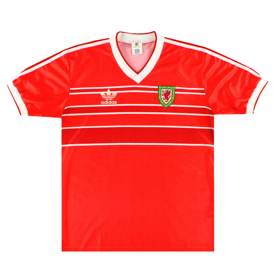 1984-86 Wales adidas Home Shirt M