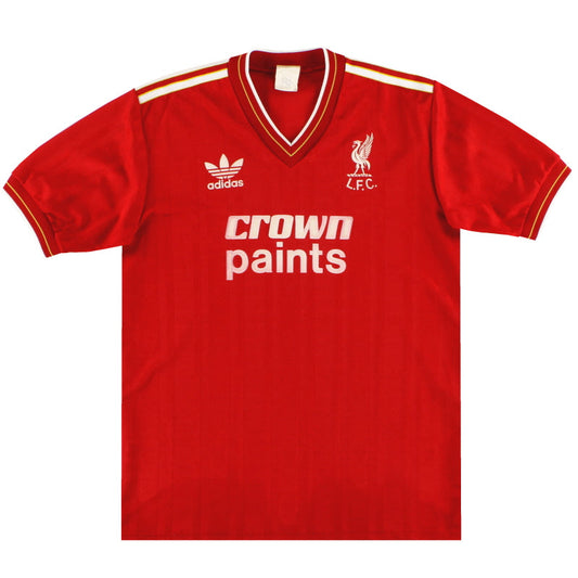 1985-87 Liverpool adidas Home Shirt L