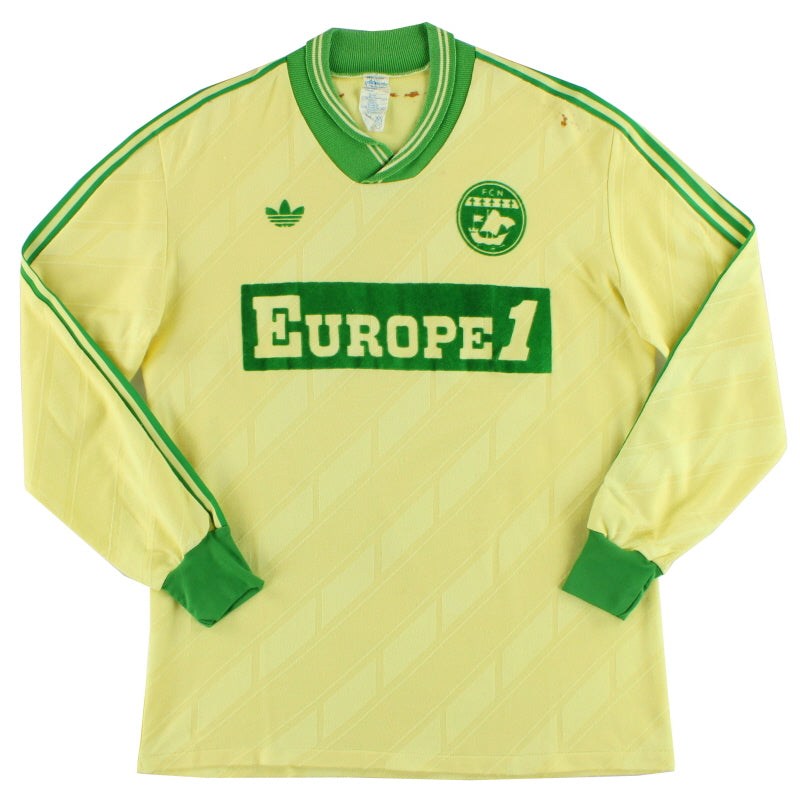 1985-87 Nantes adidas Home Shirt L/S