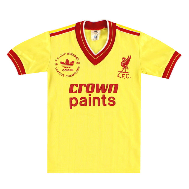 1986-87 Liverpool adidas 'Champions' Third Shirt Y
