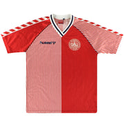 1986 Denmark Hummel Home Shirt S