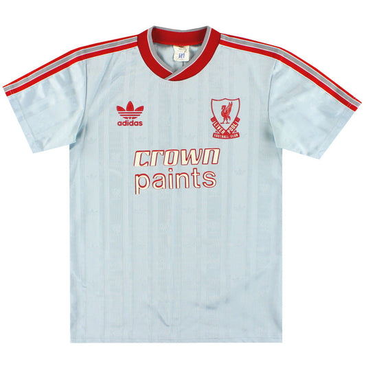1987-88 Liverpool adidas Away Shirt L
