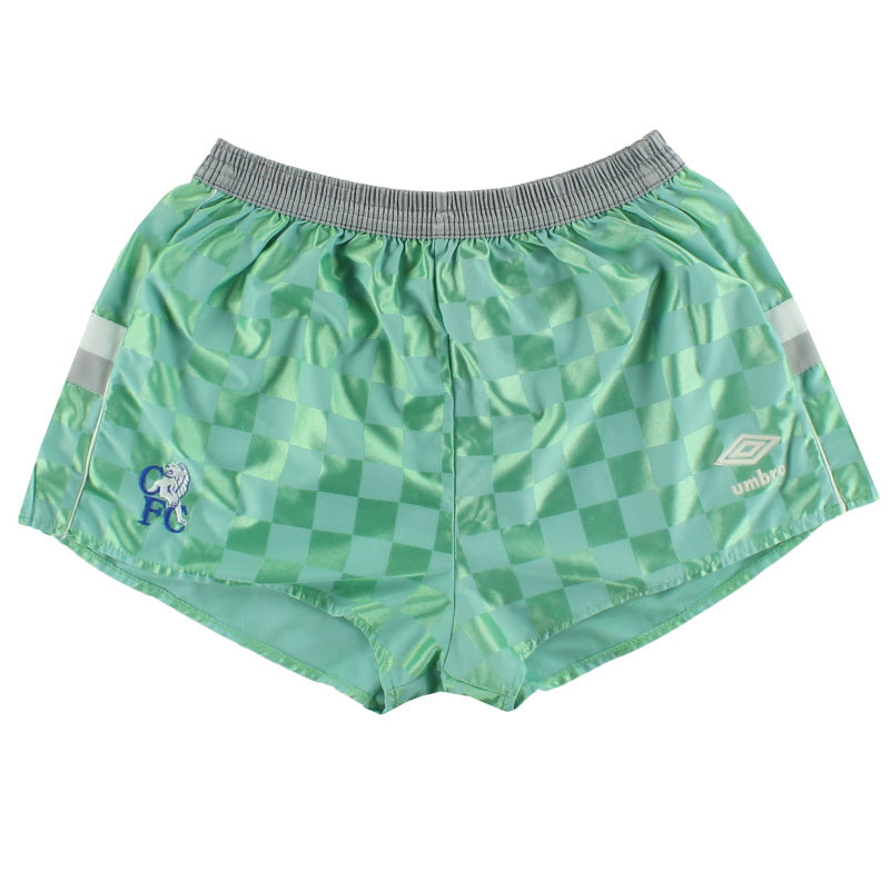1987-89 Chelsea Umbro Away Shorts M