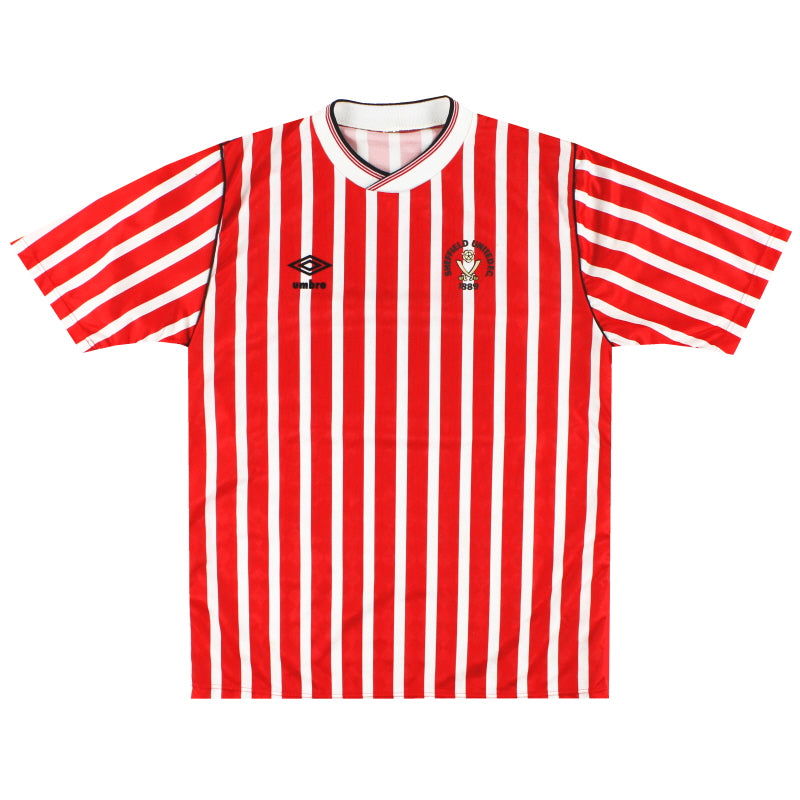 1987-90 Sheffield United Umbro Home Shirt M