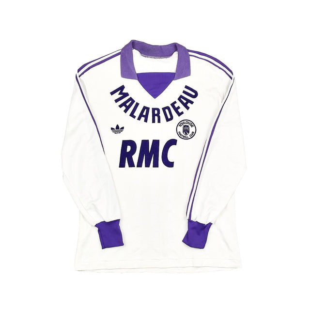 1987/88 TOULOUSE L/S HOME SHIRT (S) ADIDAS