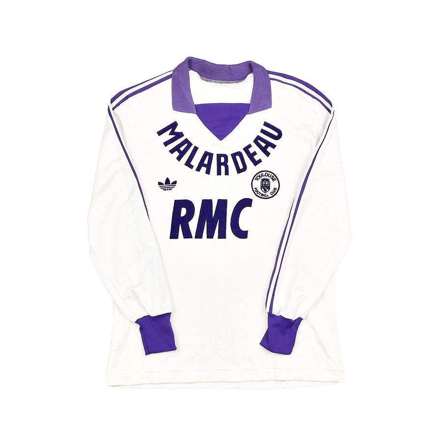 1987/88 Toulouse L/S Home Shirt (S) Adidas