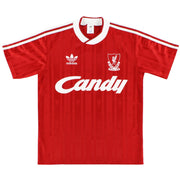 1988-89 Liverpool adidas Home Shirt Y