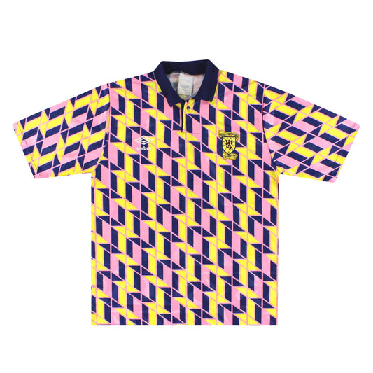 1988-90 Scotland Umbro Third Shirt M