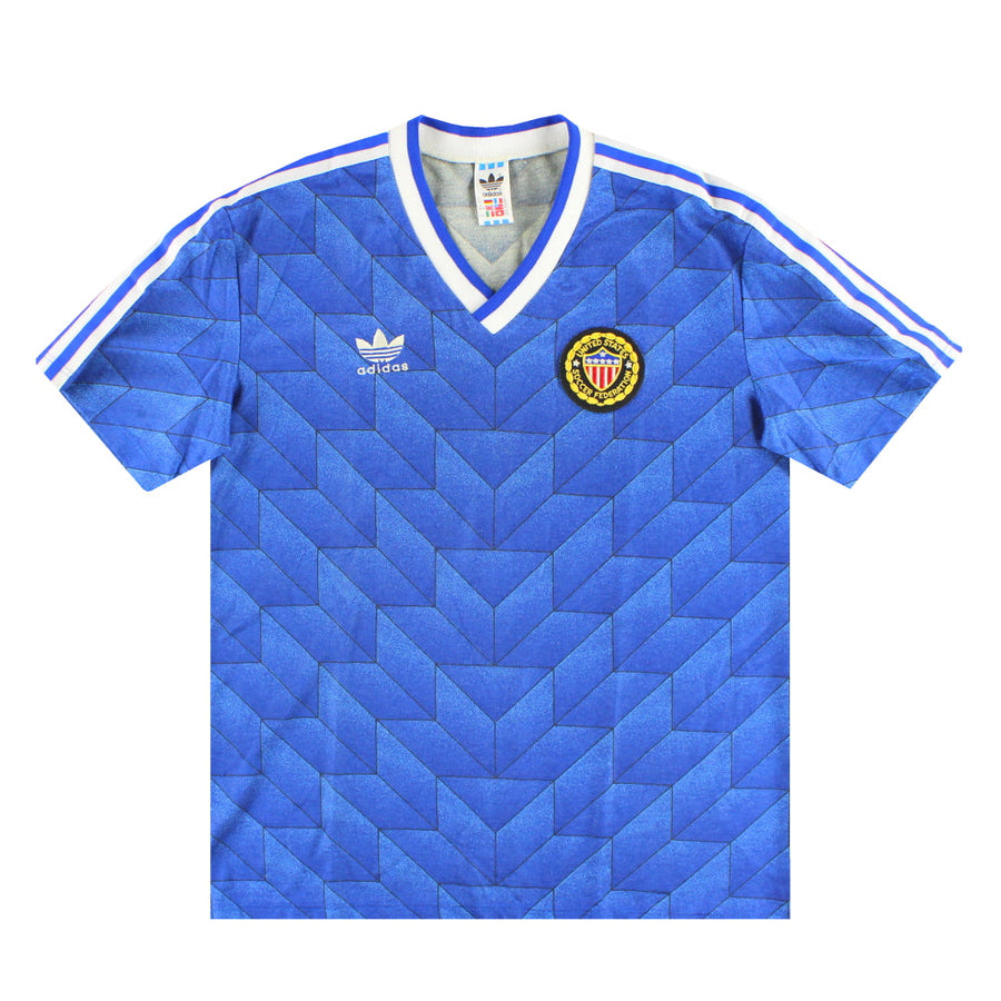 1988-90 USA adidas Away Shirt M