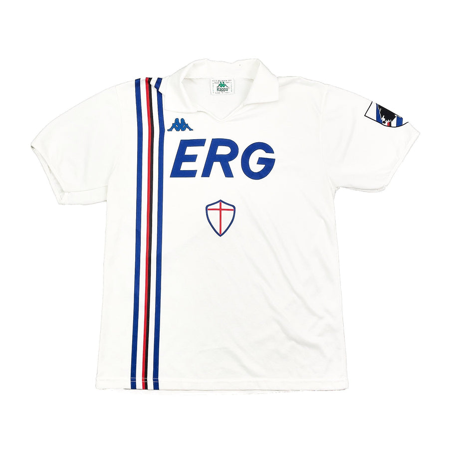 1988/89 Sampdoria Away Shirt (S) Kappa