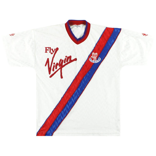 1989-90 Crystal Palace Bukta Away Shirt L