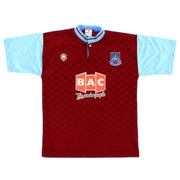 1989-90 West Ham Home Shirt S