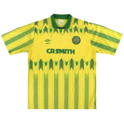 1989-91 Celtic Umbro Away Shirt L