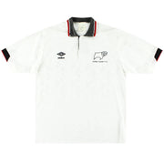 1989-91 Derby County Umbro Home Shirt XL